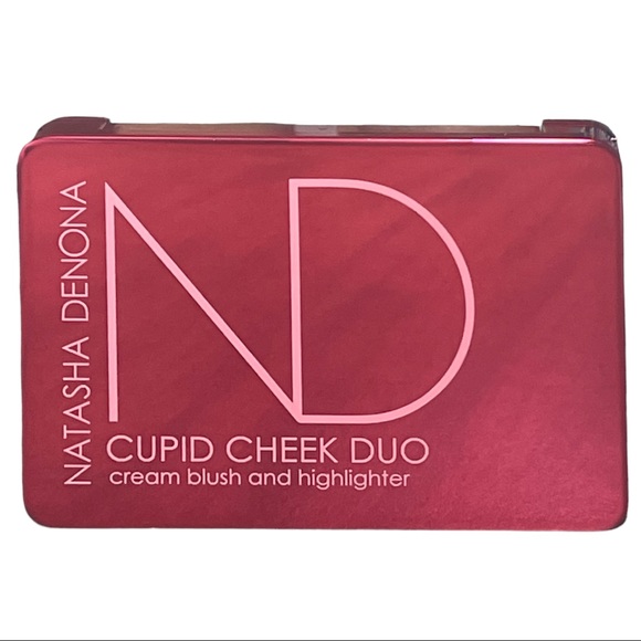 NATASHA DENONA CUPID CHEEK DUO-hydrating cream blush & powder highlighter *NEW* - Picture 2 of 7